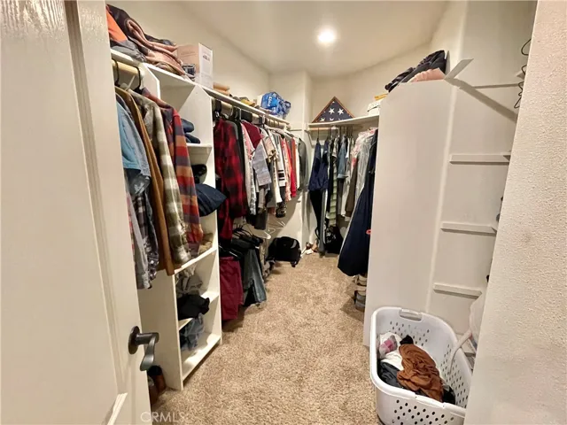 Master bathroom closet
