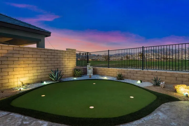 Twilight Putting Green
