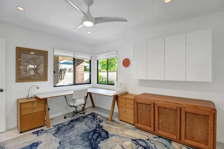 FRONT GUEST BEDROOM USED AS AN OFFICE ML