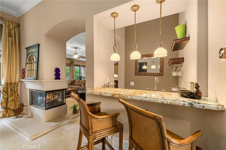 Living Room Wet Bar