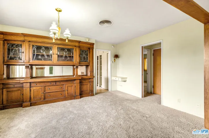 Dining Room with built in Buffet