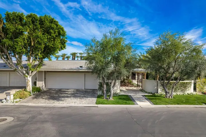 Front, two car + golf cart garage