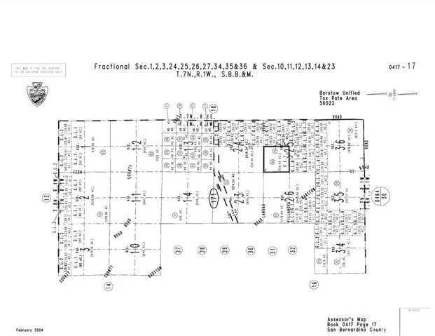 17108 Off Highway 247 Lot 0417-171-08, Barstow, California 92311