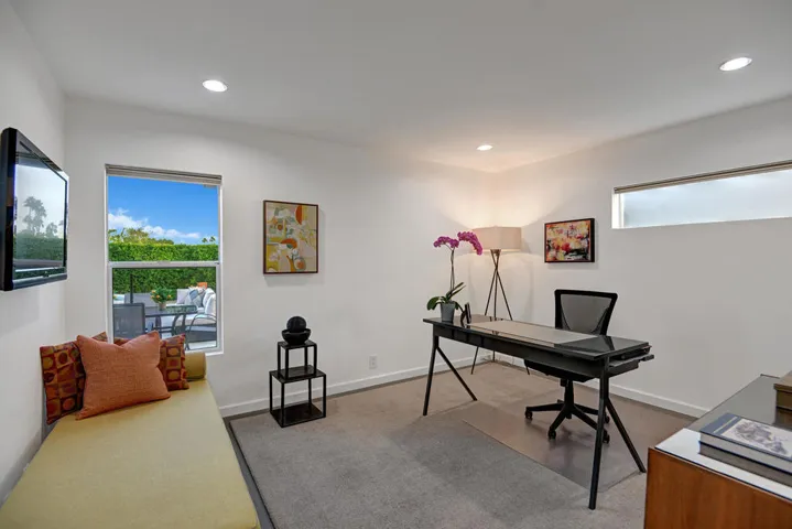 DOWNSTAIRS BEDROOM AS AN OFFICE MLS