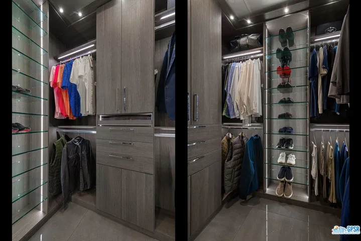 Primary Double Walk-In Closet