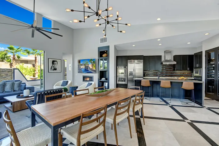 DINING TO KITCHEN AND LIVING MLS