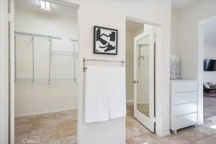 Double Entry to the gigantic walk-in closet
