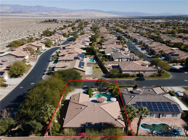 One adjacent property. No house across the street looking in. COMPLETE privacy!