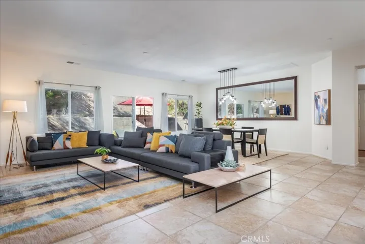 Open Plan living. This great room is the central anchor.