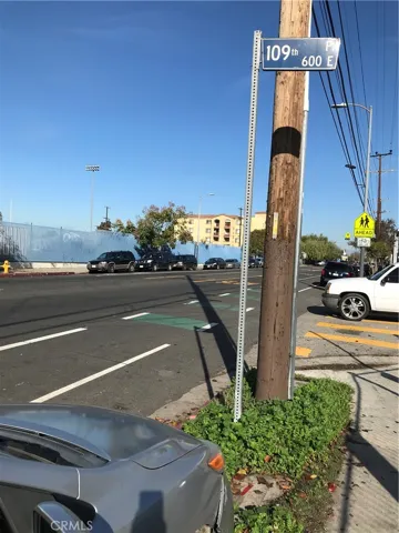 Corner of 109th and Avalon
