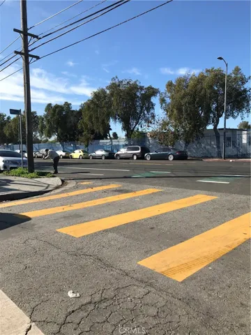 School across the street