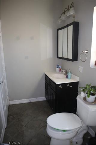 Second unit down stairs restroom