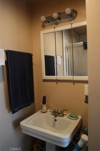 Front house bathroom in first room