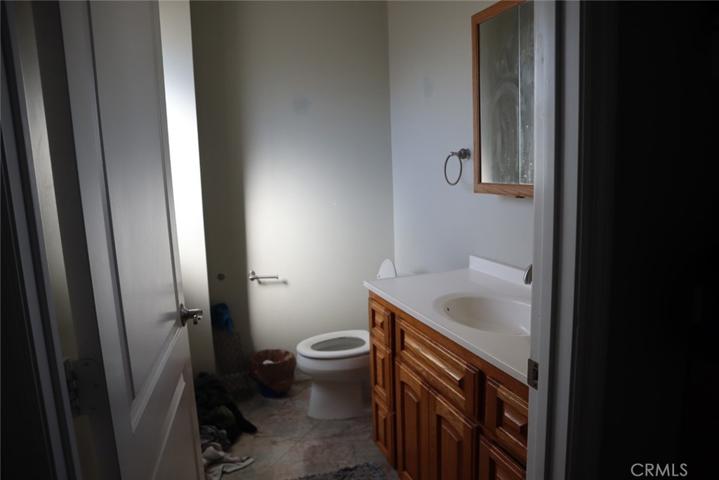 Second unit half restroom upstairs