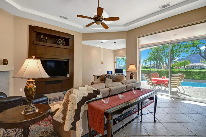 GREAT ROOM WITH MEDIA CENTER & VIEWS