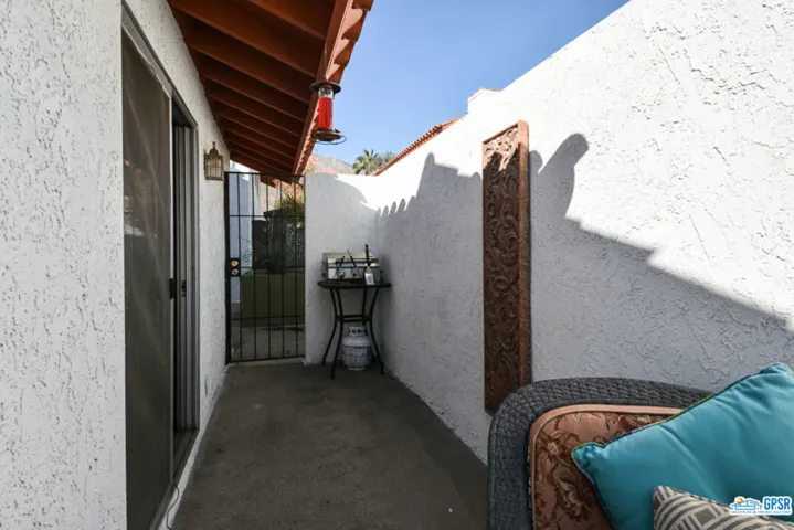 Gate Access to 2nd Courtyard & Room for the BBQ!