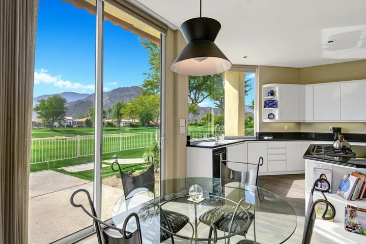 VIEW FROM KITCHEN