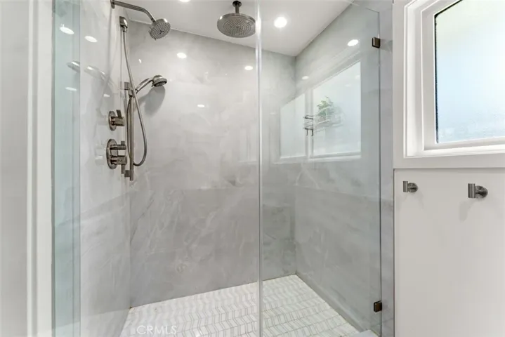 Master bathroom shower.