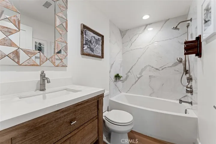 Bathroom #2. This is the "kids bathroom" located in the bedroom wing.