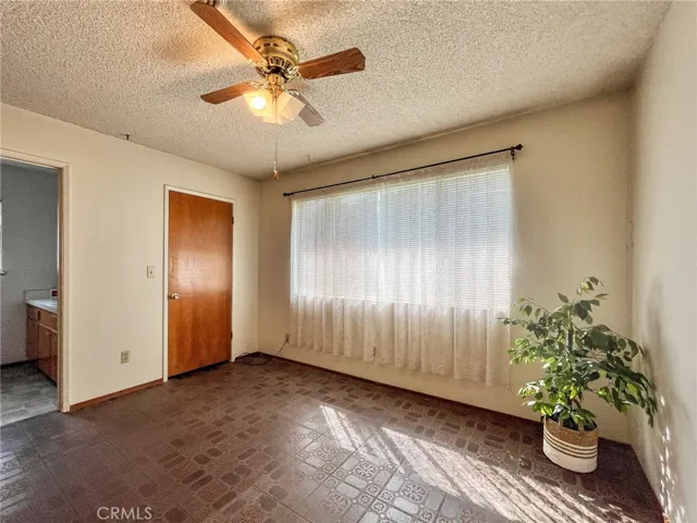 Master bedroom with walk-in closet