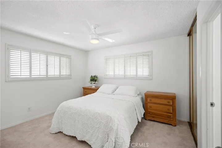 Primary Suite with wood shutters