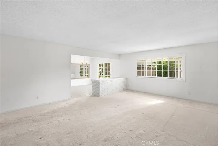 Living Room with Fireplace not staged