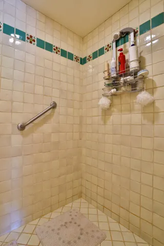 Custom tile shower
