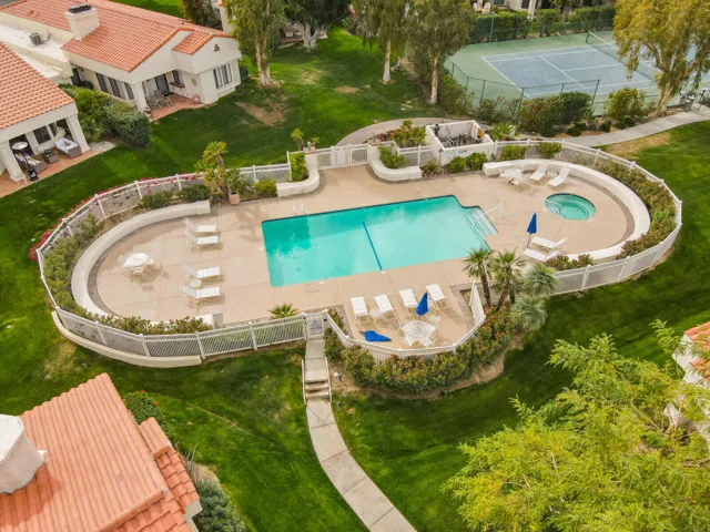 Nearby pool