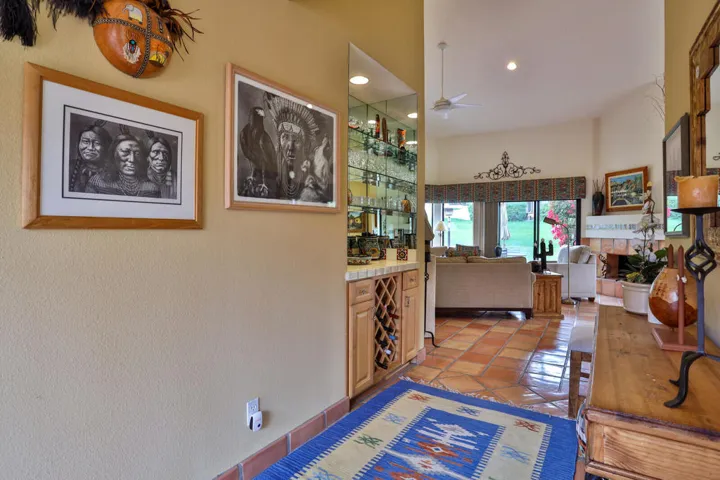 Foyer and bar