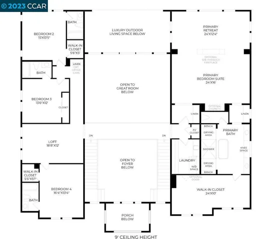 Venice Floor Plan-2nd Floor