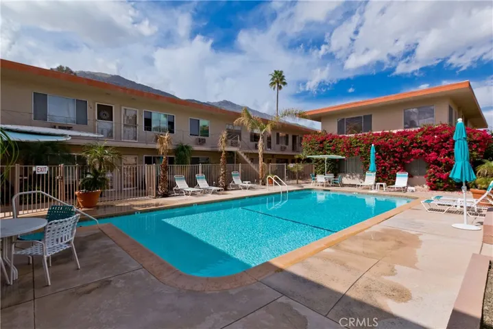 Pool 1 looking toward unit
