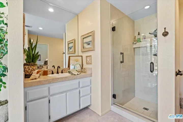 ...and redone shower