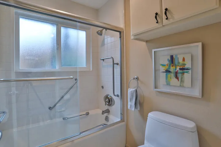 upgraded shower