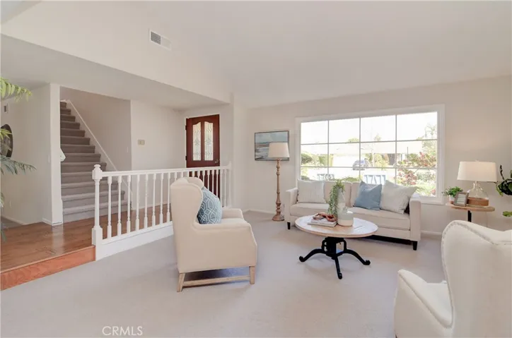 Large entry foyer sets the stage for this very livable floor plan.