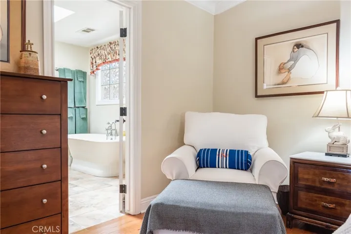 Looking into the Master Bath