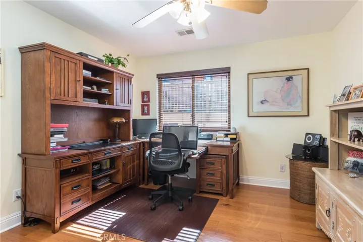 Fourth Bedroom with closet is being used as an Office