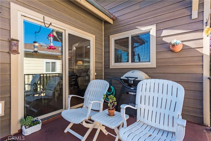 Relax on the Upstairs Balcony.