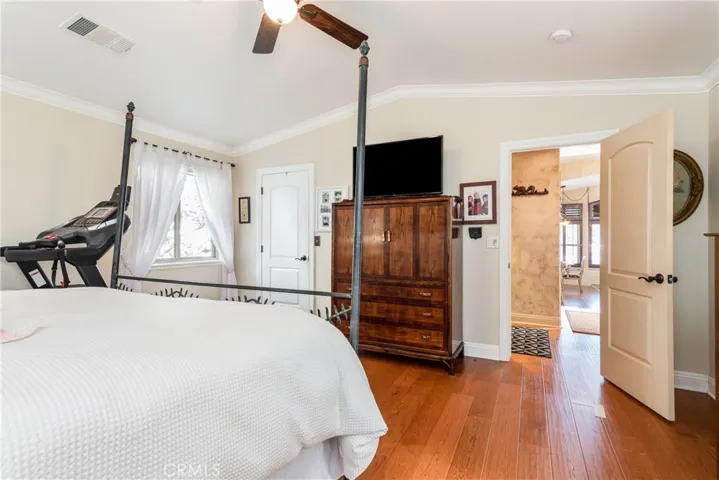 Master Bedroom with Walk-in Closet
