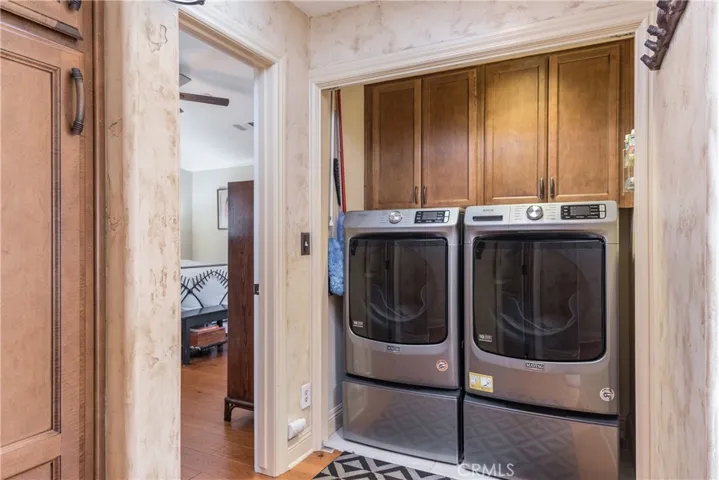Washer & Dryer are included.