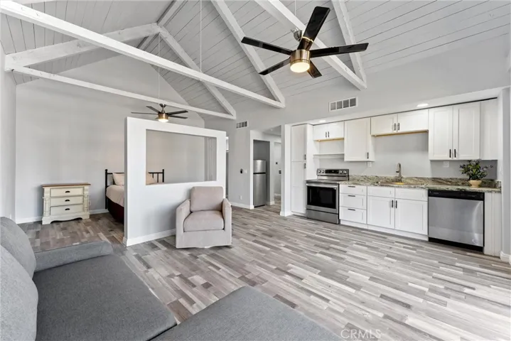 Family Room and Kitchen
