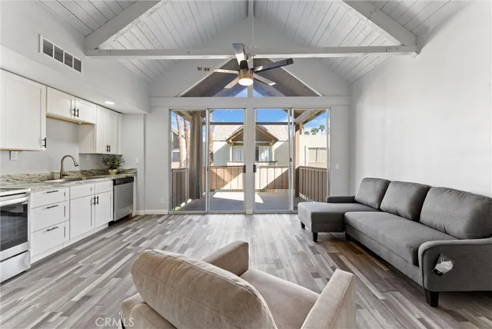 Family Room and Kitchen