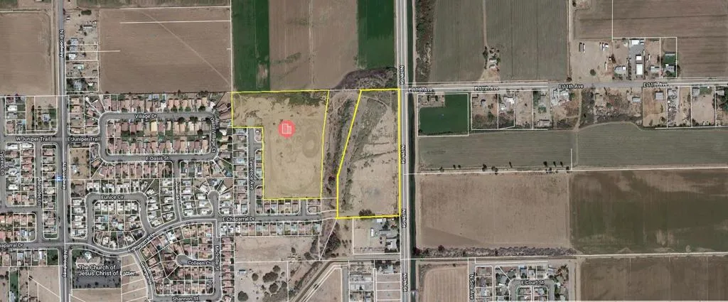 Gregory 20 acres aerial 2