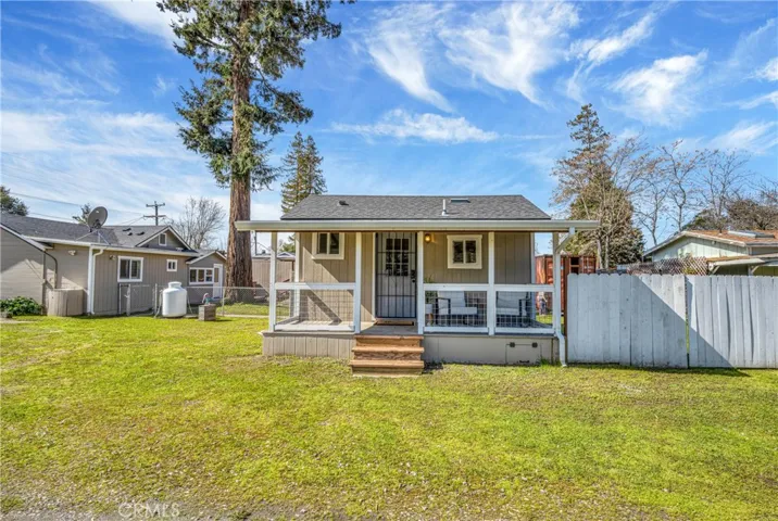 Bonus studio/office.  *The large redwood in the backyard was taken down March 2024.

