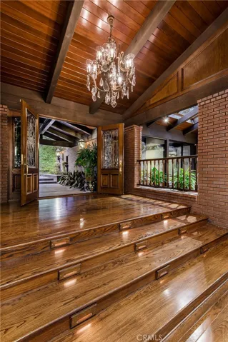 Entrance into the property