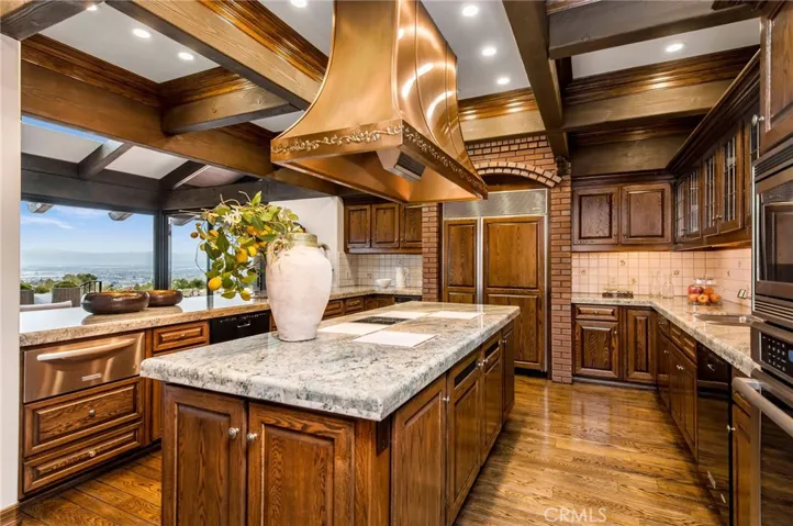 View of the main kitchen area