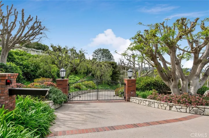 View of the entrance to property