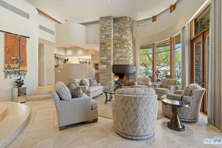 Main Living Room with fireplace