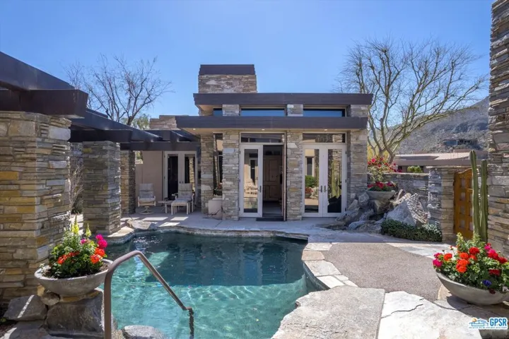 Pool Area with Casita in background