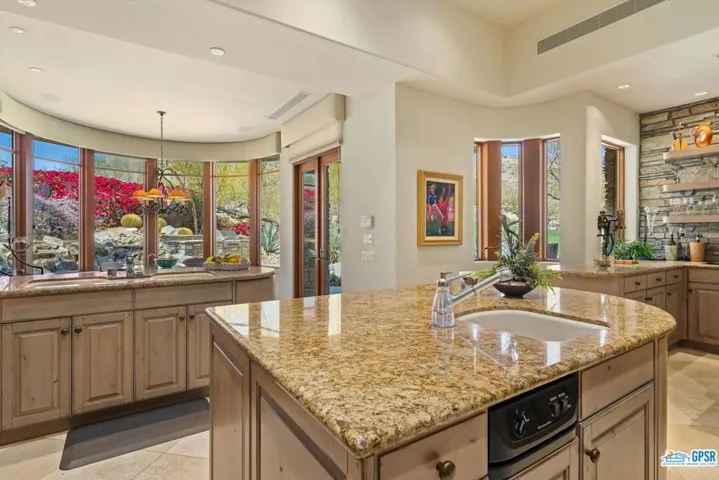 Kitchen reversed view