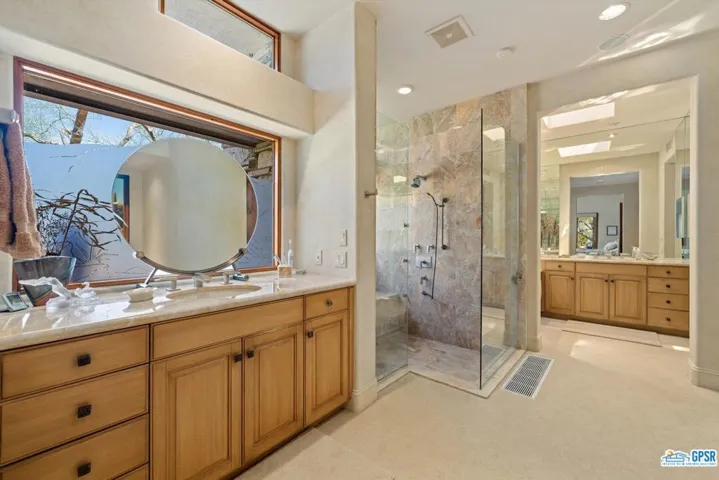 Primary Bathroom with Dual vanities